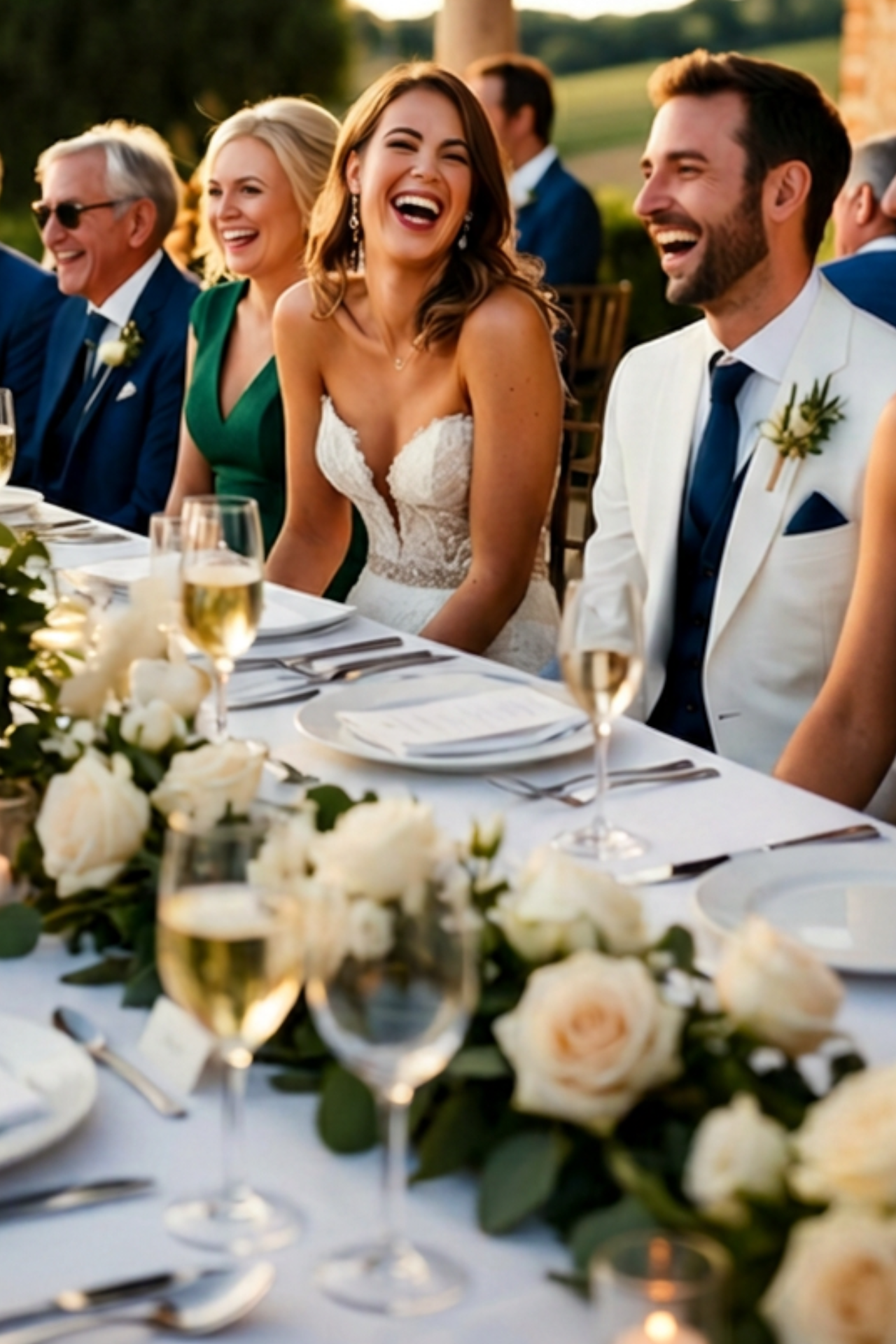 Repas de mariage animé par un DJ en Corse