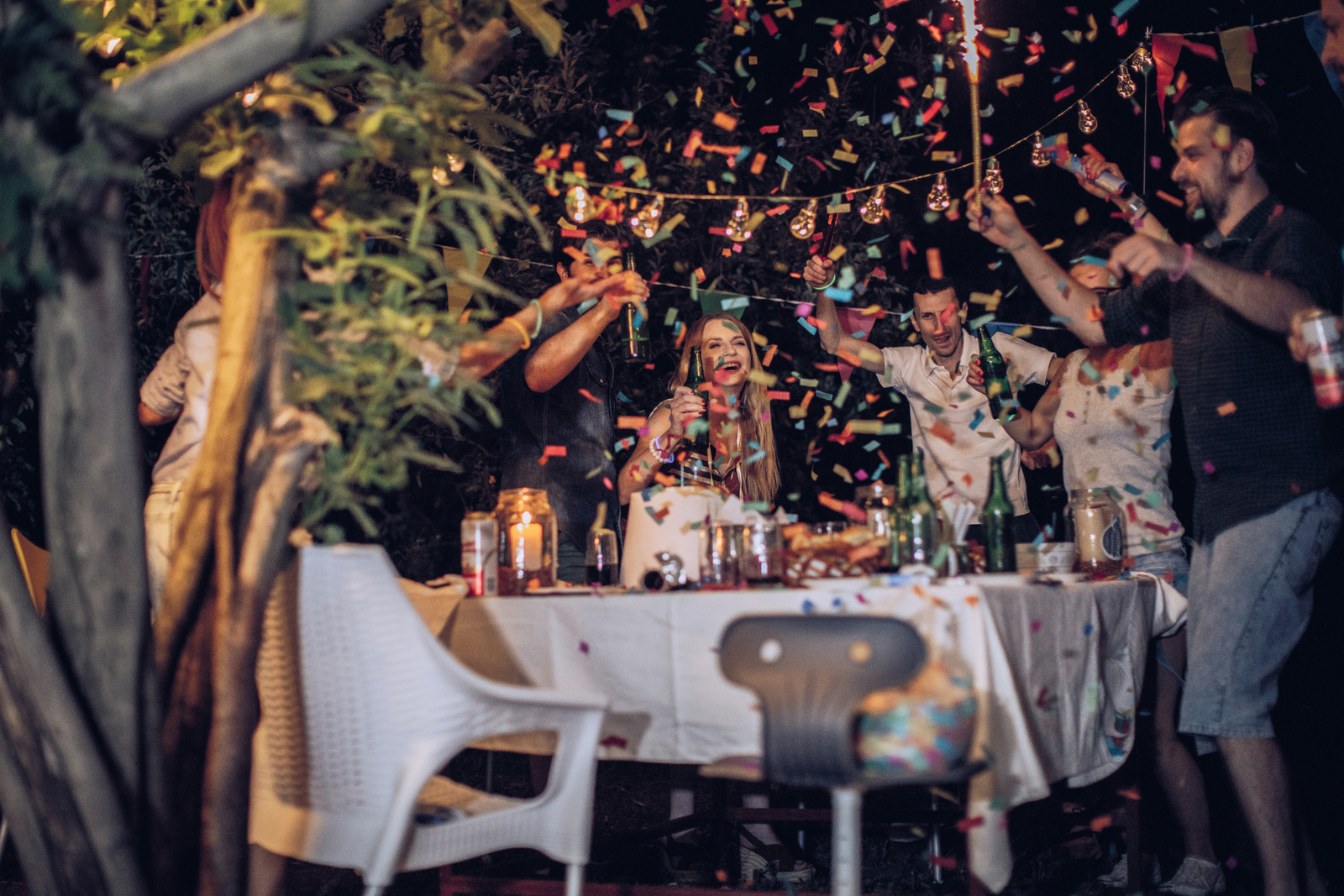 Anniversaire fêté en Corse avec DJ professionnel